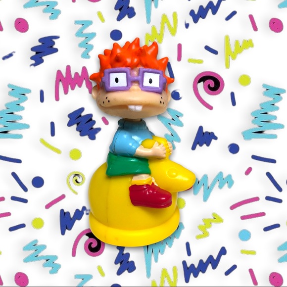 Rugrats | Toys | 998 Rugrats Chuckie Finster Plastic Wind Up Jumping ...